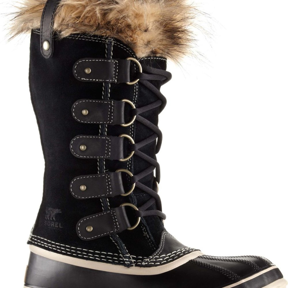 Sorel Joan of Arctic women's winter boots black suede 7.5/8